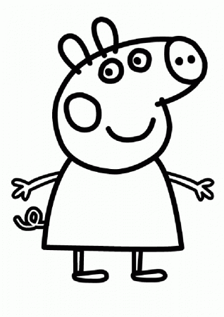 peppa pig coloring pages – 700×990 High Definition Wallpaper 