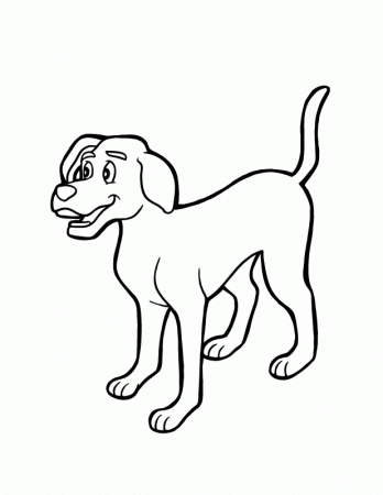 cachorro colorir imprimir - Quoteko.