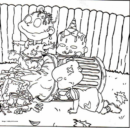 Rugrats Coloring Pages | 101ColoringPages.