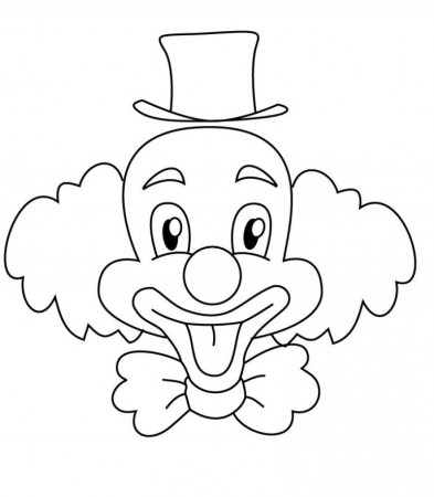 clown-drawings-55jof803 - HD Printable Coloring Pages