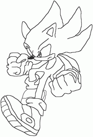 Sonic Coloring Pages 118 281300 High Definition Wallpapers 