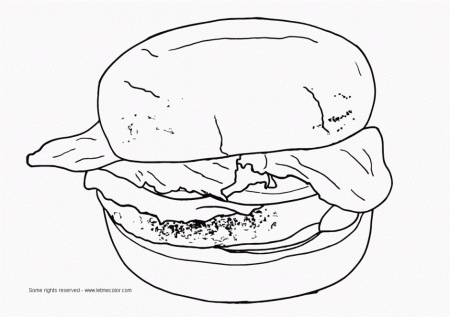Junk Food Coloring Pages Coloring Pages Amp Pictures IMAGIXS 
