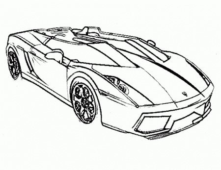 Car Coloring Pages For Kids Printable Gif 208591 Coloring Pages Tools