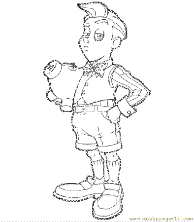 Coloring Pages Lazytown 007 (Cartoons > Others) - free printable 