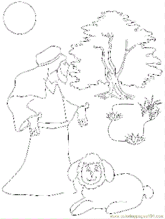 Lot Colouring Pages
