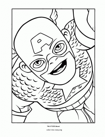 Coloring Pages Of Superheroes