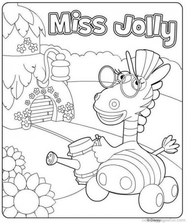 Jungle Junction Coloring Pages 5 | Free Printable Coloring Pages 