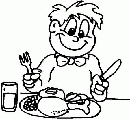 Healthy Eating Coloring Pages 108 | Free Printable Coloring Pages