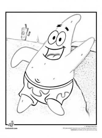 Bob SpongeBob and patrick Colouring Pages (page 2)