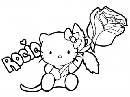 Hello Kitty Rose by etcha-sketch on deviantART