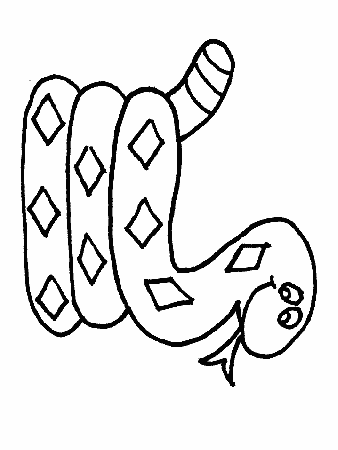 snakes Colouring Pages (page 2)