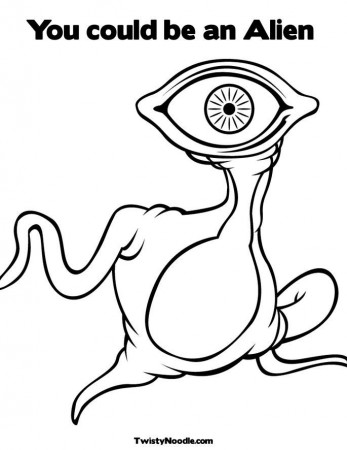 big eye Colouring Pages (page 2)