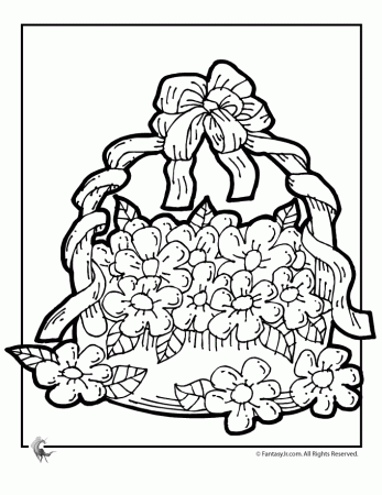 May Day Coloring Pages