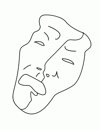 policeman mask Colouring Pages (page 3)