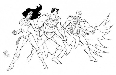 Batman Justice League Coloring Pages Coloring Pages For Kids To 