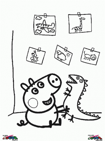 Peppa Pig coloring pages - Printable coloring pages