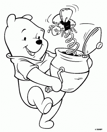 Winnie The Pooh Colouring Pages PrintableJlongok Printable 