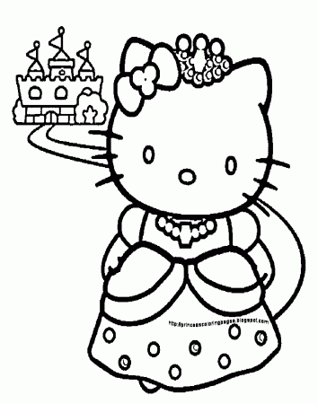 best Hello kitty coloring pages for kids | Best Coloring Pages