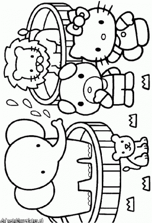 Hello Kitty Coloring Pages Printable | Free coloring pages