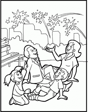 Fourth of July Coloring Pages – 4th of July Coloring Pages for 