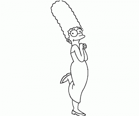 10 The Simpsons Coloring Page