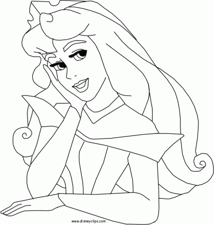 Princess Aurora FREE Disney coloring pages Free Printable Coloring 