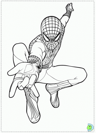 ultimate spiderman Colouring Pages