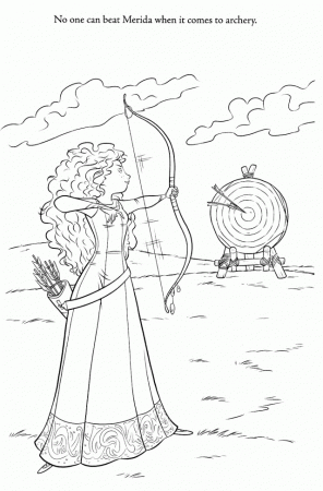 Disney Coloring Pages Disney Brave Coloring Pages Printable 227981 