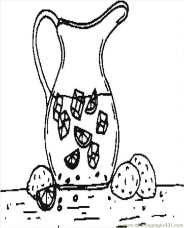 lemoade Colouring Pages