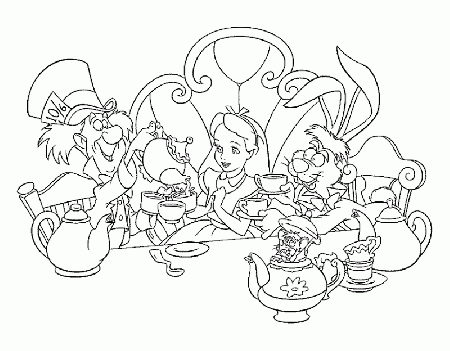 Disneyland Coloring Pages