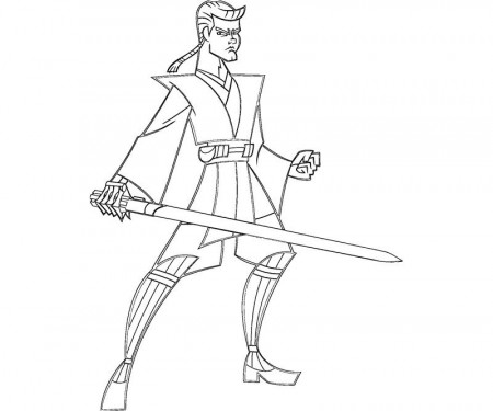 anakin coloring pages - Quoteko.