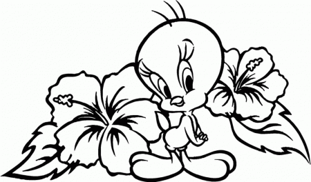 Download Gangster Tweety Bird Coloring Pages - deColoring
