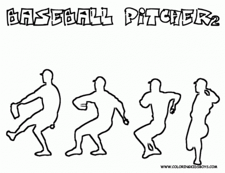 Nba Logo Coloring Pages Baseball Coloring Pictures MLB Baseball 
