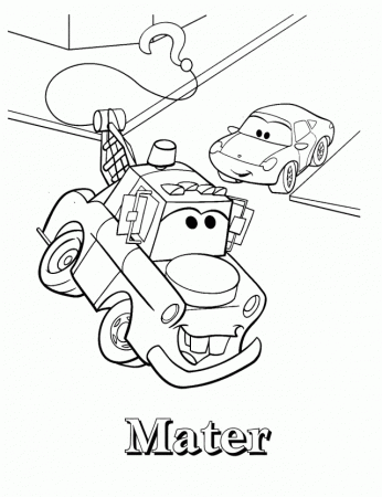 More Coloring Pictures Mater Pages To Print Id 73582 272579 More 