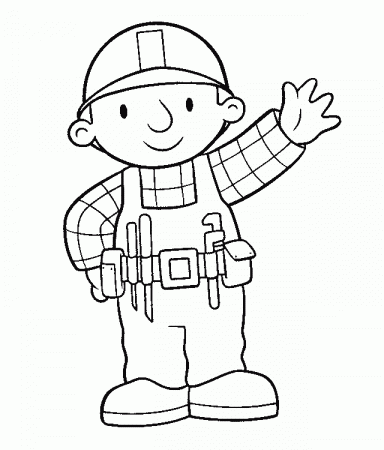 Bob The Builder Coloring Pages - Free Printable Coloring Pages 