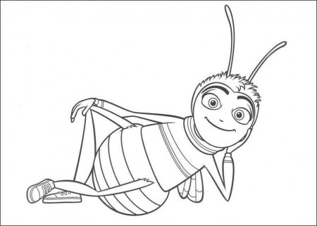Ausmalbilder, Malvorlagen von Bee Movie kostenlos zum Ausdrucken 
