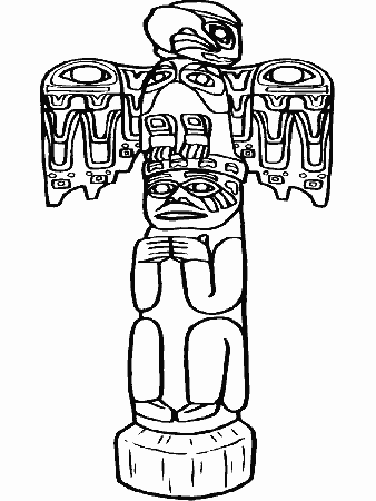 Printable Native6 People Coloring Pages - Coloringpagebook.com