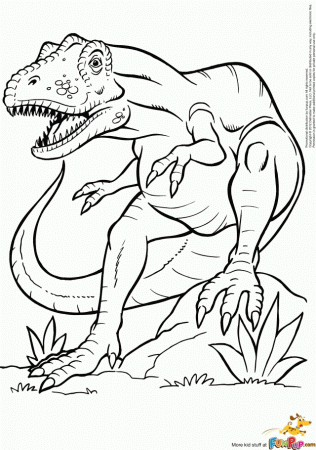 Tyrannosaurus Rex Coloring Pages Kb Courtesy Id 43614 98404 