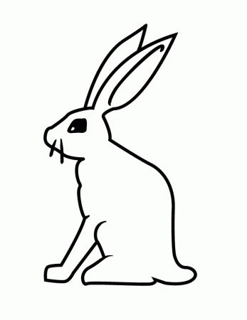 rabbit 0306 printable coloring in pages for kids - number 2477 online