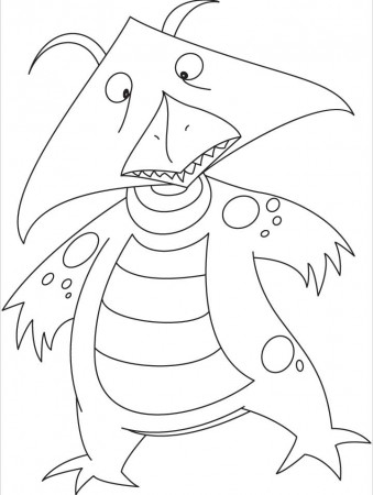 Pictures of monster coloring pages, Kids Coloring pages, Free 