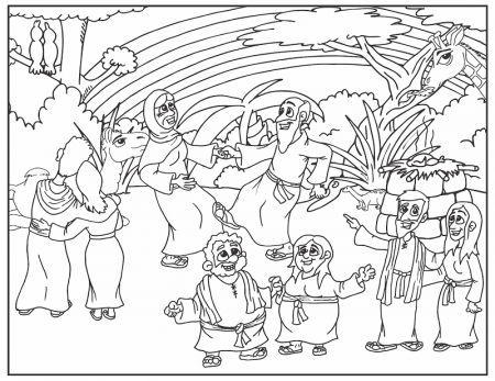 Coloring Pages Of Noah's Ark