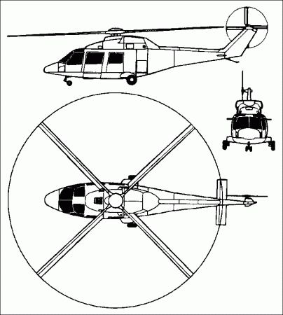 Mil Mi-54 helicopter - development history, photos, technical data