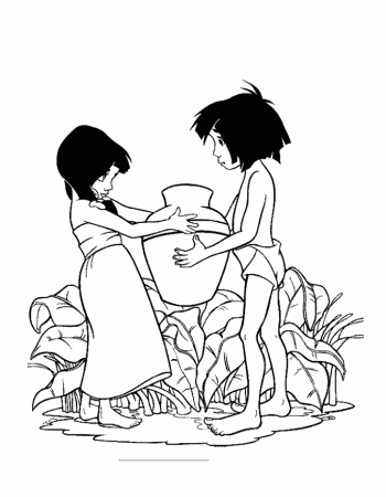 Jungle Book - Jungle Book Coloring Pages : Coloring Pages for Kids 