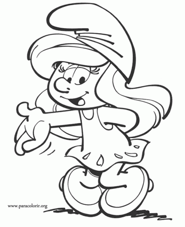 The Smurfs Coloring pages 10 - smilecoloring.com
