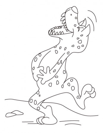 Alligator laughing at heart coloring pages | Download Free 