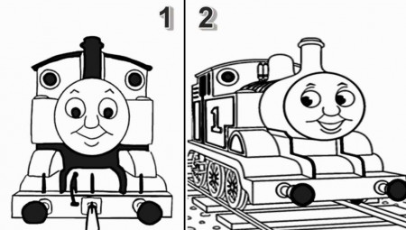 Cool Thomas And Friends Very Interesting Thomas Coloring For Kids 