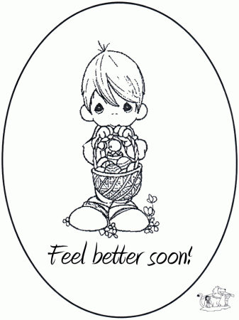 Get Well Coloring Pages To Print