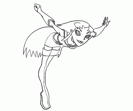 14 Starfire Coloring Page