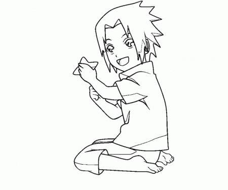Sasuke Uchiha 28 Coloring | Crafty Teenager