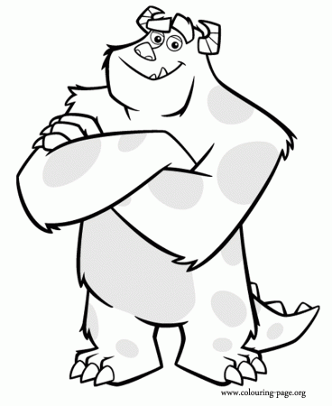 Monsters, Inc. - Sulley coloring page